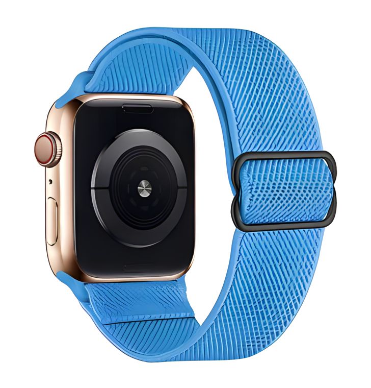 Stretchy Strap for Apple Watch Band 38mm 40mm 41mm 42mm 44mm 45mm Adjustable Elastic Nylon solo Loop bracelet Apple Watch series 3 4 5 6 se 7 8 Ultra