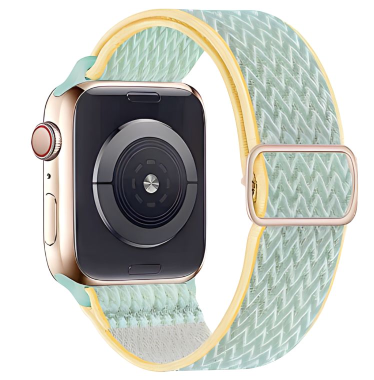 Stretchy Strap for Apple Watch Band 38mm 40mm 41mm 42mm 44mm 45mm Adjustable Elastic Nylon solo Loop bracelet Apple Watch series 3 4 5 6 se 7 8 Ultra