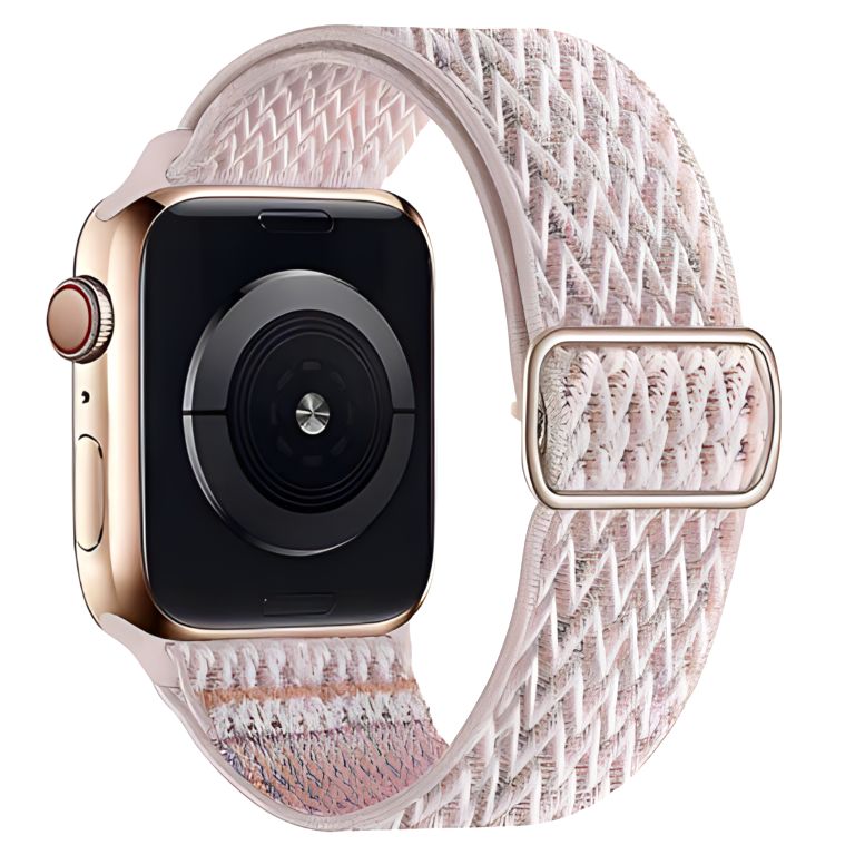 Stretchy Strap for Apple Watch Band 38mm 40mm 41mm 42mm 44mm 45mm Adjustable Elastic Nylon solo Loop bracelet Apple Watch series 3 4 5 6 se 7 8 Ultra