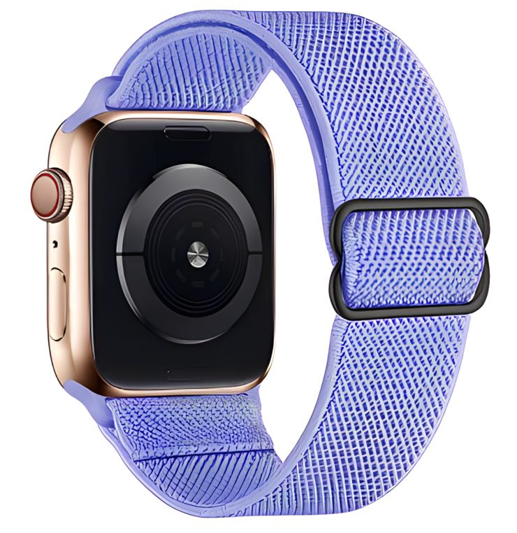 Stretchy Strap for Apple Watch Band 38mm 40mm 41mm 42mm 44mm 45mm Adjustable Elastic Nylon solo Loop bracelet Apple Watch series 3 4 5 6 se 7 8 Ultra